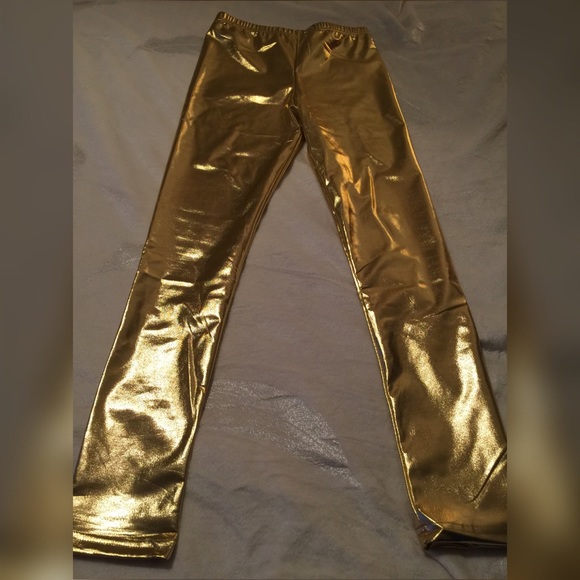 Pants - NWOT Gold Tights🌟